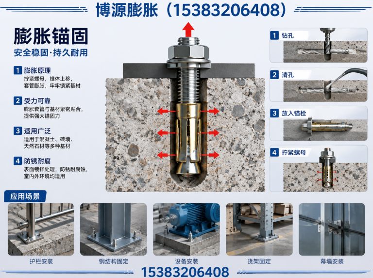 邯郸冀南新区壁虎膨胀螺栓展示图